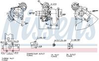 NISSENS Turbolader 93278 Abgasturbolader,Lader, Aufladung FORD,FIESTA VI,FOCUS III Turnier,FOCUS III,C-MAX II,GRAND C-MAX,B-MAX JK,ECOSPORT