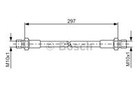 Bremsschlauch Bosch 1 987 476 290