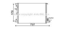 Volvo Condensor, airconditioning