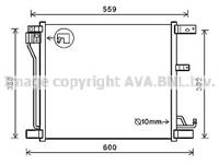 nissan Condensor, airconditioning