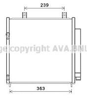 mitsubishi Condensor, airconditioning