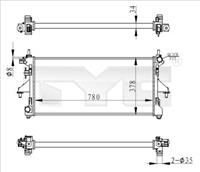 fiat radiateur