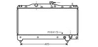Toyota Radiateur Benzine 2.0 / 2.0 Gt Mt
