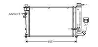 peugeot Radiateur Diesel -11/95 +turbo -auto