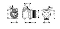 hyundai Airco Compressor 1.3 / 1.5