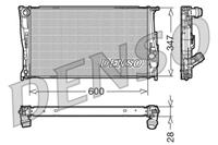 DENSO Wasserkühler DRM05111 Kühler,Motorkühler BMW,3 Touring E91,3 E90,1 E87,X1 E84,1 E81,X3 F25,3 Coupe E92,3 Cabriolet E93,1 Cabriolet E88