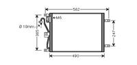 nissan CONDENSOR MICRA3/NOTE 15DCi MT vanaf03