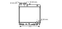 Radiateur Honda Jazz 12/14 01-