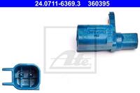 Sensor, Raddrehzahl Hinterachse ATE 24.0711-6369.3