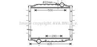 avacooling Radiateur AVA COOLING MN2045