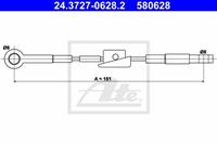 ATE Handbremsseil 24.3727-0628.2 Bremsseil,Seilzug Feststellbremse FORD,FIESTA III GFJ,ESCORT VII GAL, AAL, ABL,ESCORT IV Cabriolet ALF