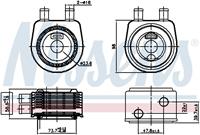 opel Oil cooler