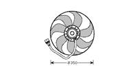 Volkswagen KOELVENTILATOR 1.0,1.4,1.7SDi +AT met AIRCO