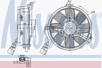 Lüfter, Motorkühlung Nissens 85639