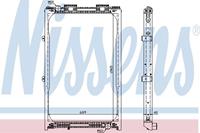 Kühler, Motorkühlung Nissens 62872A