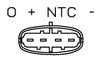 Sensor, Saugrohrdruck NGK 96347