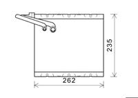 vanwezel Verdampfer, Klimaanlage Van Wezel 5900V157