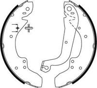 Bremsbackensatz Hinterachse ABS 8411