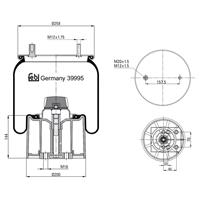 febibilstein Federbalg, Luftfederung Febi Bilstein 39995