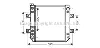 highwayautomotive Radiateur AVA COOLING DN2275