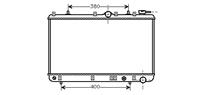 Radiateur Tor Hyundai Pony/exc/scou