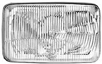 HELLA Streuscheibe, Hauptscheinwerfer 9ES 120 743-001  MAN,F 9,F 90,F 90 Unterflur,M 90,NL,NM,SL II