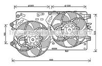 lancia Koelventilatorwiel