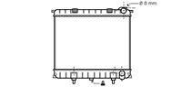 landrover Radiateur Range Rover 40/46 00-02