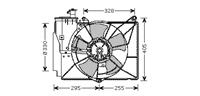 Toyota Koelventilator Compleet 1.3,1.5