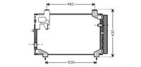 toyota AIRCO CONDENSOR 2.0 D4-deurs (Zie Foto)