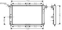 daewoo RADIATEUR BENZINE vanaf99 1.6 / 2.0 MT