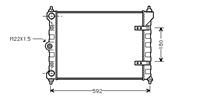 Volkswagen Radiateur Diesel