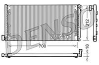 Kondensator, Klimaanlage Denso DCN12001