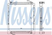 Radiateur NISSENS 62349A