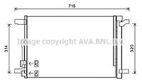 seat Condensor, airconditioning