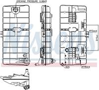 Ausgleichsbehälter, Kühlmittel Nissens 996044