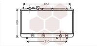 mazda RADIATEUR BENZINE 1.3i MT