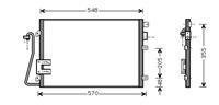 Condensor Dacia Logan 14/16 Mt 04-