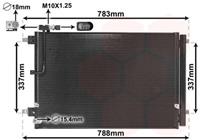 Audi Condensor, airconditioning