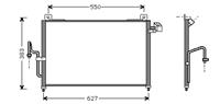 mazda Condensor Premacy Nt-dies 99- Mt/at