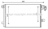 Volkswagen Condensor, airconditioning