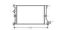 citroen RADIATEUR DIESEL 10/93>97 19D -AUTOzonder AIRCO