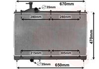mitsubishi Radiateur