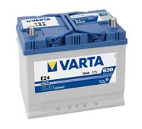 Starterbatterie Blau Dynamische E24 M10 12V 70Ah / 630A - Varta