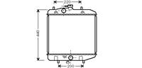 daihatsu Radiateur Benzine 1,3 -auto