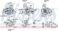 NISSENS Turbolader 93275 Abgasturbolader,Lader, Aufladung RENAULT,NISSAN,DACIA,CLIO III BR0/1, CR0/1,TWINGO II CN0_,MEGANE III Grandtour KZ0/1