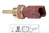 EPS Kühlmitteltemperatursensor 1.830.326 Kühlmittelsensor,Kühlmitteltemperatur-Sensor OPEL,FORD,FIAT,COMBO Kasten/Kombi X12,COMBO Tour X12,KA RU8