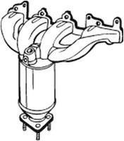 Katalysator vorne Bosal 090-559