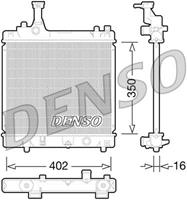 Radiator, motorkoeling DENSO DRM47026