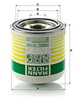 Lufttrocknerpatrone, Druckluftanlage MANN-FILTER TB 1364 x
